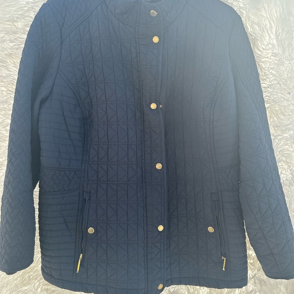 Weatherproof Navy Quilted Jacket - Picture 4 of 8